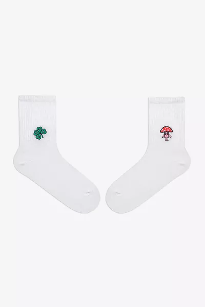 Cute Mushroom Tennis Socks