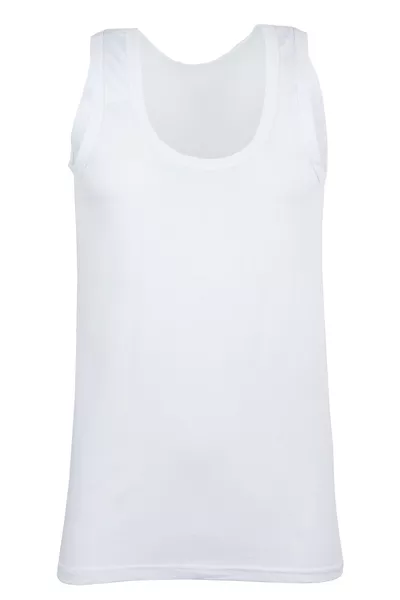 قميص داخلي رجالي % قطن، مجموعة من 6