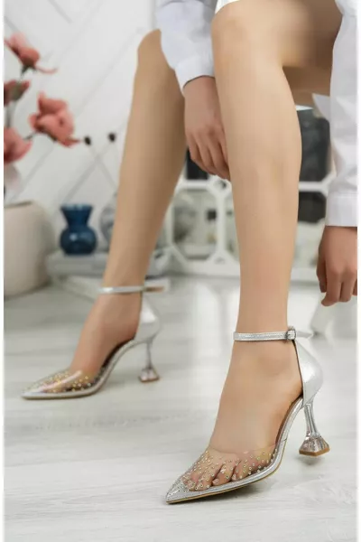 Женские прозрачные каменные ножны на шпильке () y -1 Z