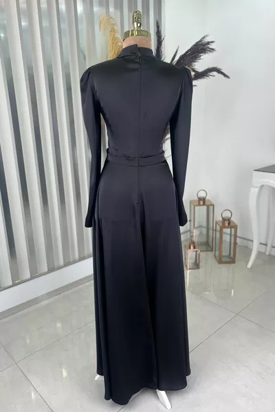 Mina Abito Da Sera Nero