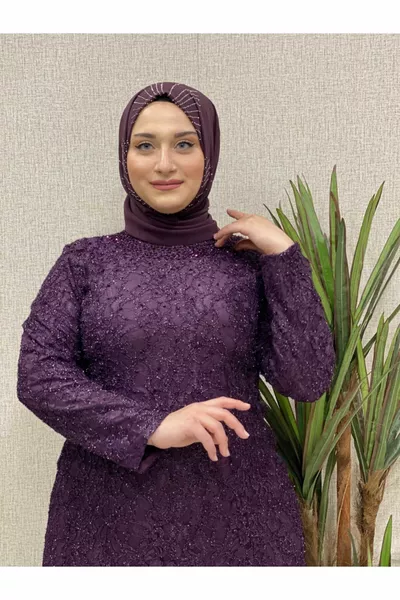 Guipure avondjurken voor dames