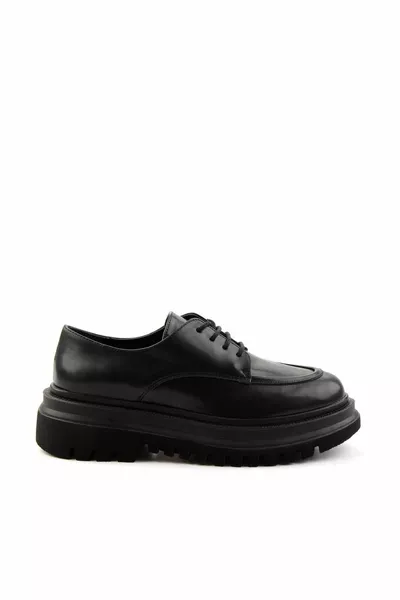 Noir Mocassins Femme 
