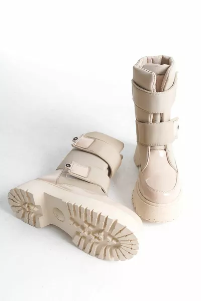 ماريا المرأة عارضة سميكة أسفل الفيلكرو زورق الثلج TRN