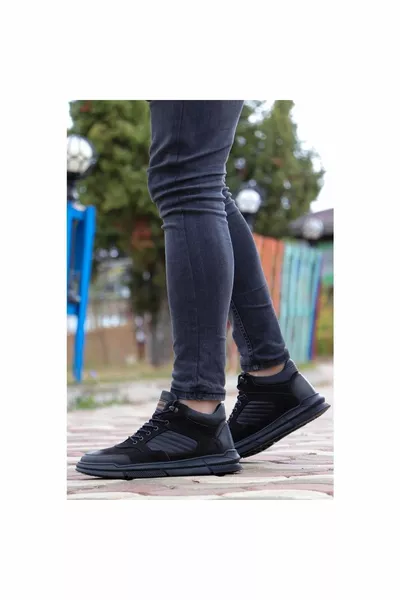  Мъжки ботуши от естествена кожа от набук