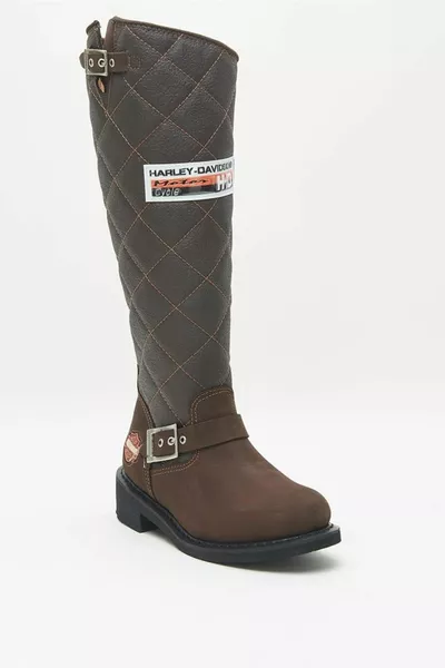 Leather Boots with Rubber Soles