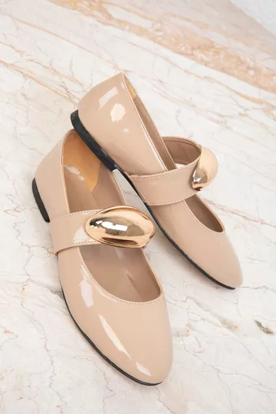 عشرة براءات الاختراع الجلود النسائية الباليه الشقق 