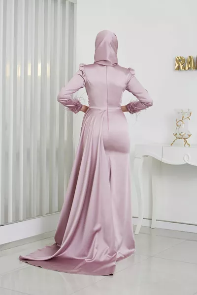 Merinette Evening Dress Lilac