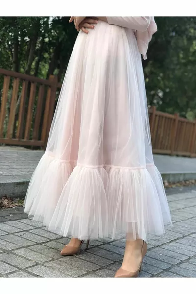 المرأة الوردي توتو مساء اللباس