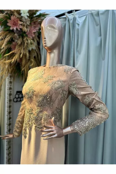 فساتين السهرة الساتان خطوبة الزفاف الحناء بعد حفل الزفاف وعد الخروج من فستان المنزل