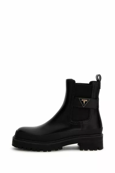 Bensly حذاء بنسول مسنن بشعار  أحذية FLFBEN  أسود