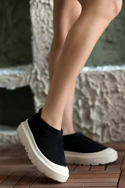 Зимни сандали с козина отвътре