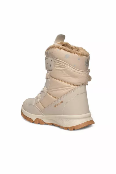 Impermeabile Anatomico Del Bambino Dei Bambini Inverno Neve Pioggia Midi Stivali Scarpe con Pelliccia di Lana All'interno