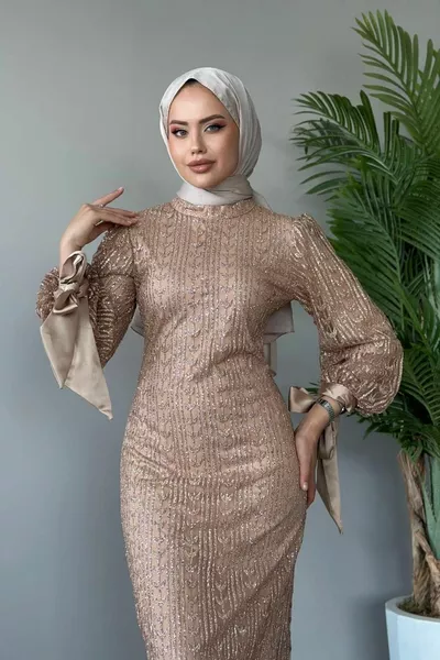 Didem Abendkleid Nerz