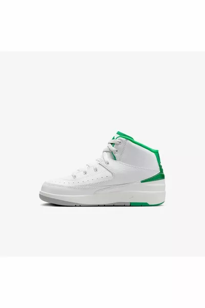 Air Jordan 2 Retro Lucky Green Детские баскетбольные кроссовки (PS)-