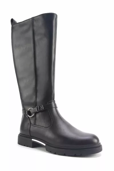 POSITAN 4PR Черни дамски ботуши