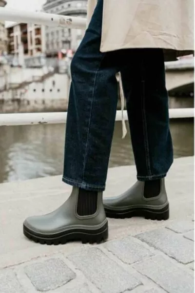 Soul Black Women's Boots Shoes kaki