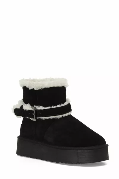 ASTEFER 4PR أحذية ثلجية نسائية سوداء