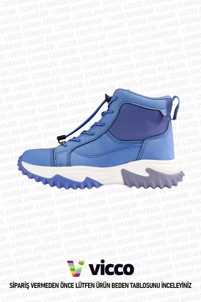 معظم الأحذية الأساسية خفيفة الوزن ومرنة للأولاد بلون الدنيم