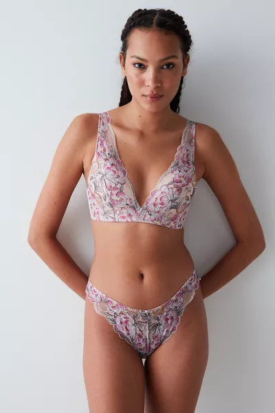 صدرية ليفتينغ وردية براقة بدون دعامة من دريمي