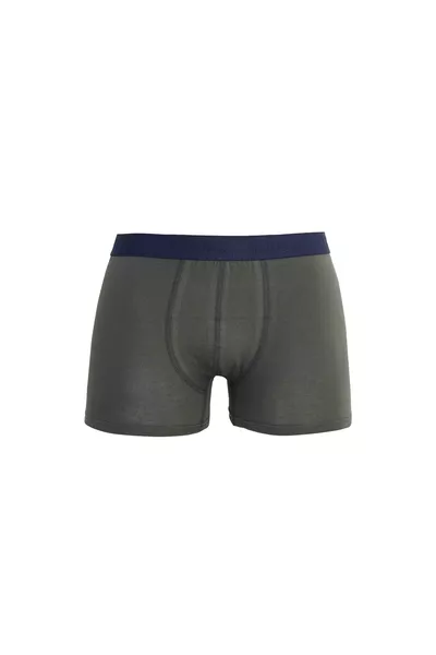 Мужские боксёры из эластичной хлопковой ткани с лайкрой, комплект из 3 штук