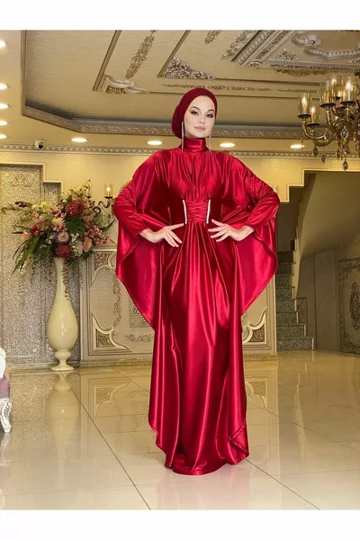 Queen Rotes Abendkleid