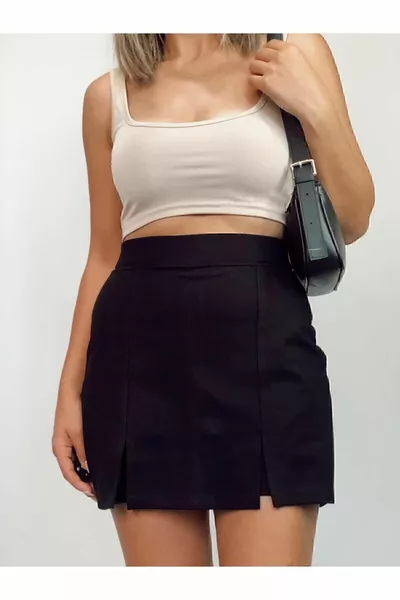Steel Fabric Shorts Skirt