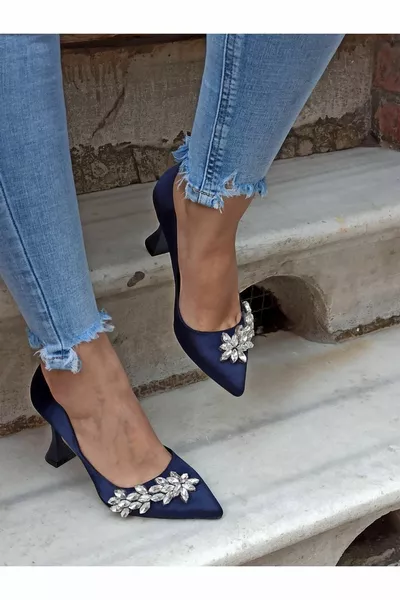 Women's Navy Blue Heels