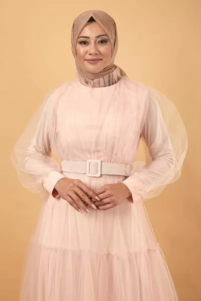 حزام تول مساء اللباس مسحوق 