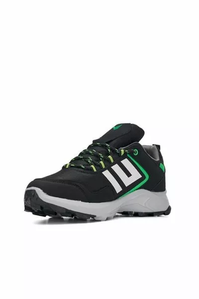 Мужская черно-белая шнуровка из пены с эффектом памяти Спортивная походная обувь 