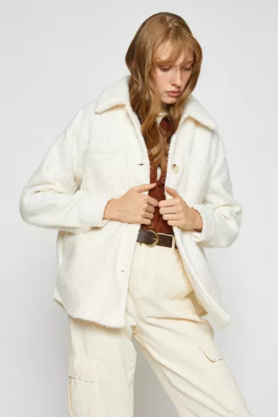 Kadın Kırık Beyaz Ceket EW