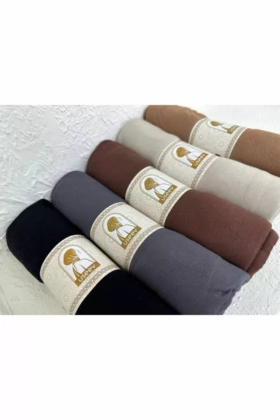 Ensemble de châles peignés 5 couleurs Noir fumé Café amer caramel beige 