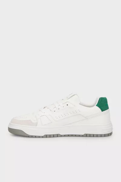 Hakiki Deri Sneaker Ayakkabı Erkek AYAKKABI VILLA 4FX