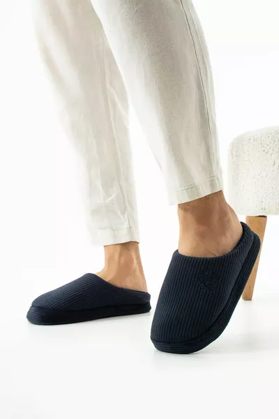 للجنسين مطرزة المخملية البيت النعال الرجال منزل النعال