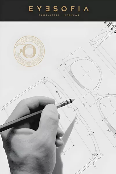 للجنسين  نظارة شمسية زجاجية صفراء مدخنة