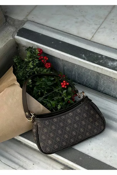 Sac minimal élégant avec motif de bandoulière réglable