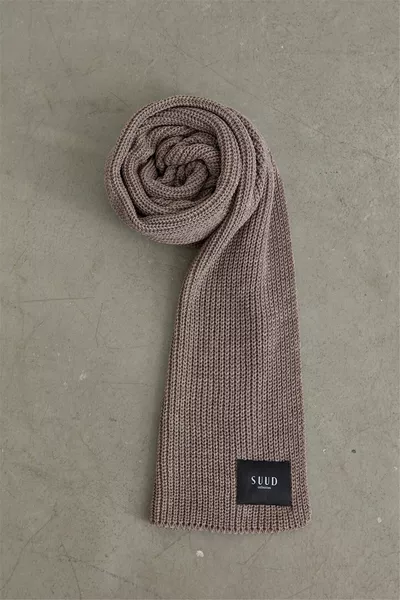 Норковый трикотажный трикотажный шарф