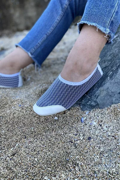 Unisex Thick Sole Orthopedic Insole Multipurpose Sea Shoes Pool Beach Garden Home Booties