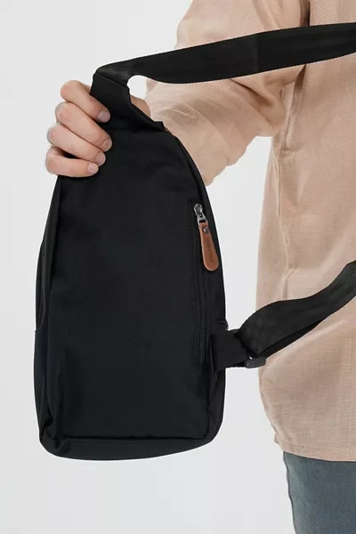 Bremen Modell Gekreuzte Schulter Und Brust Schwarze Farbe Gute Qualität Sporttasche