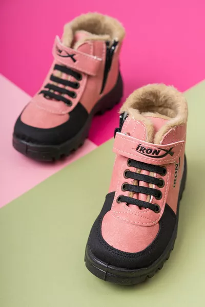 أحذية الأطفال الشتوية غير الرسمية المقاومة للبرد