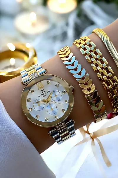 ٪ الأصلي مخصص المرأة ووتش 3 قطعة سوار مع هدية