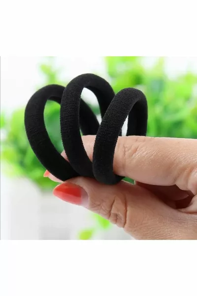 1. Качествена гумена катарама Черна гумена катарама