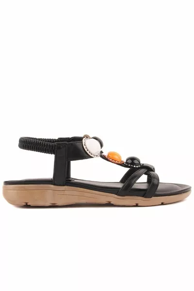 -9 العظام شقة وحيد الحجر الصنادل المرأة العرقية