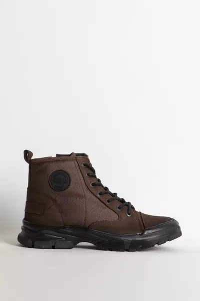  M Bottes Homme en cuir Nubuck véritable