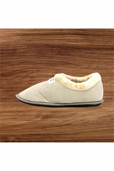 Мягкий мех шерстяной мужской зимний пандуф