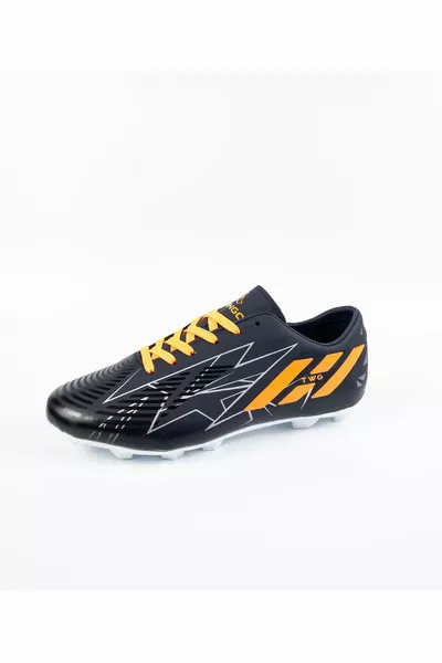 Homme Noir - Orange Chaussures de football
