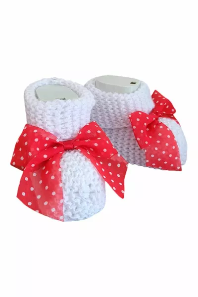 Chaussons pour bébé tricotés nouveau-né