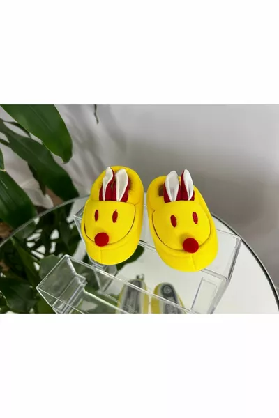 Baby Rabbit Ears Противоскользящая подошва Пандуф Ботильоны