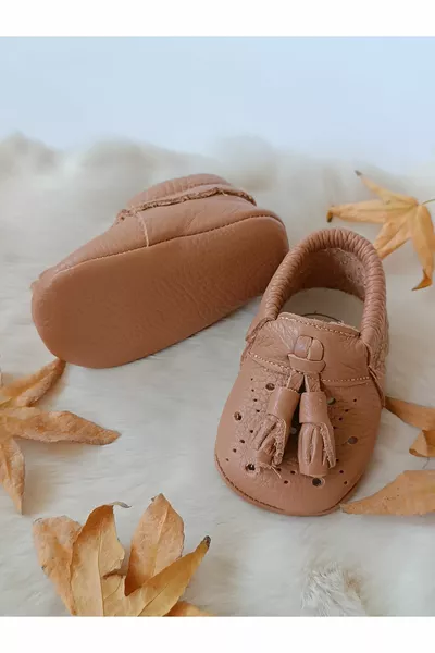 Axel Tile Детские лоферы из натуральной кожи