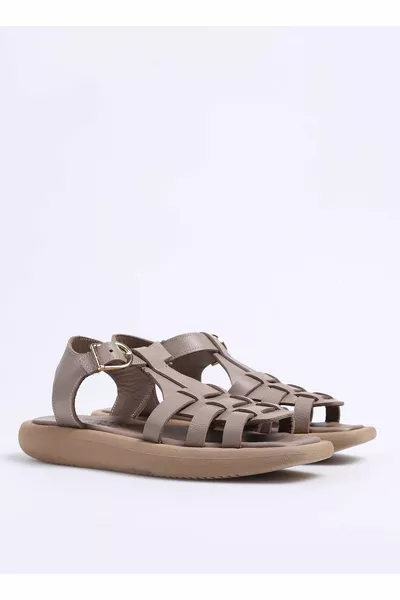 Дамски сандали от кожена норка Catalina