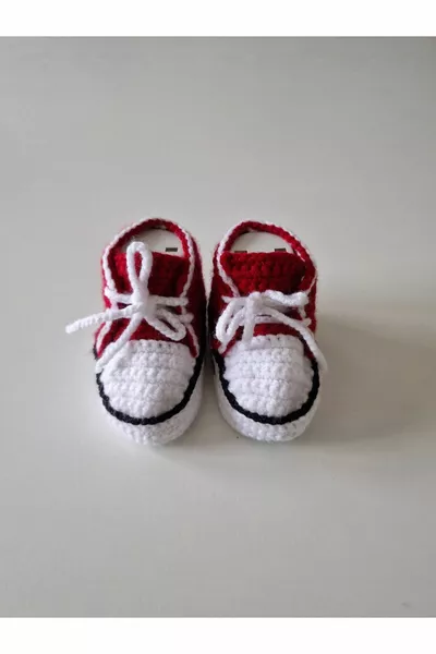 هواية مقهى محبوك يدويا  شهر أحذية الأطفال الجوارب